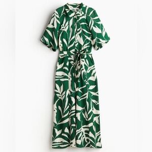 H&M Tie-belt Shirt Dress